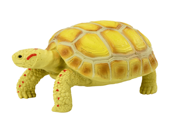 Samlerfigur Skildpadde Krybdyr Gul C
