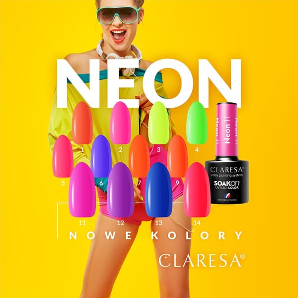 CLARESA Geelilakka NEON 11 -5g