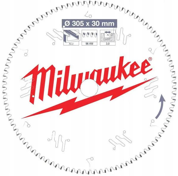 MILWAUKEE RUNDSAV ALU 305x30x3,0x96z