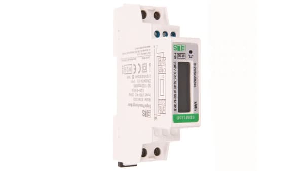 LCD-sähkömittari 1-vaihe 45A 230V SDM120D MID