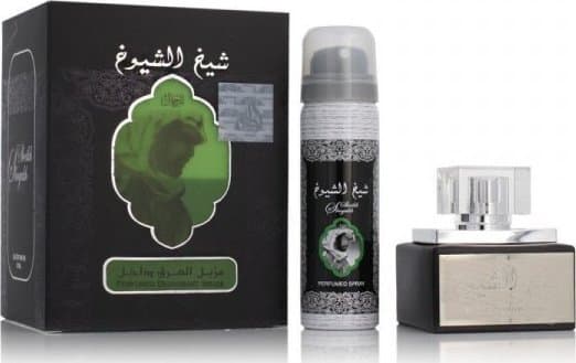 Unisex parfyymisetti Lattafa 2 Kappaletta Sheikh Al Shuyukh