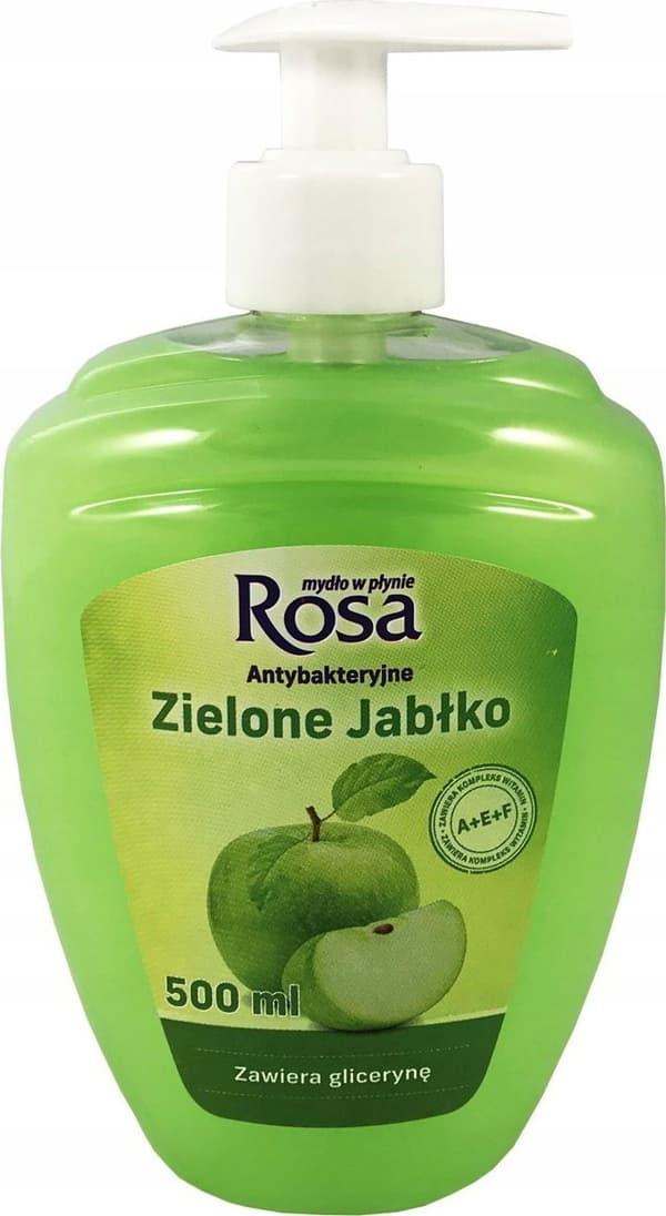 ROSA ROSA - Antibakteerinen saippua pumpulla, 500 ml - Vihreä omena