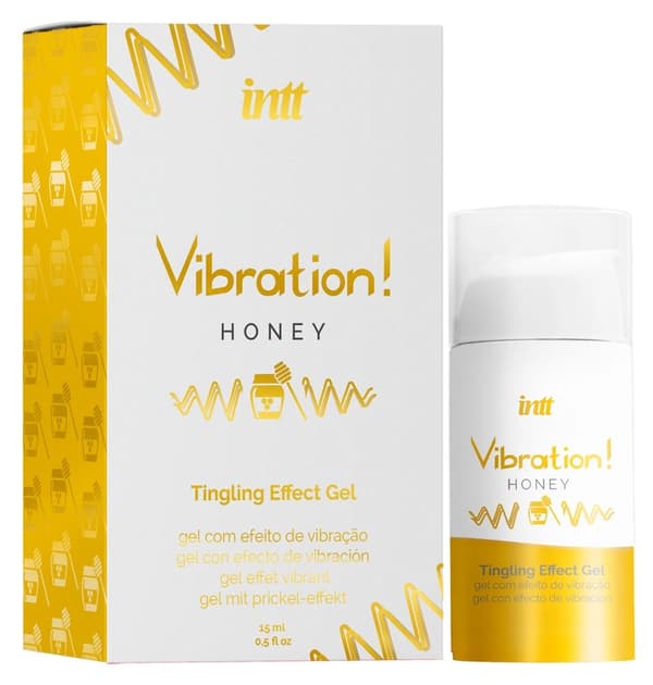 intt Vibration! Honey 15ml Stimulerende Gel med Varmende Effekt