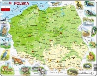 Palapeli Puola Fyysinen Eläin Maxi