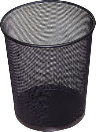 Roskakori Office Set metalli 19l musta