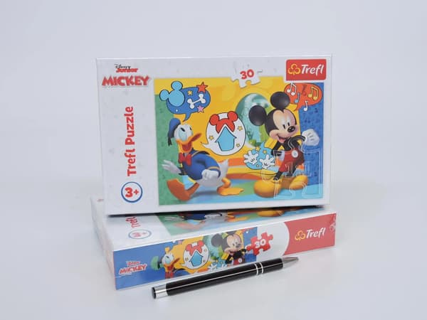 PUZZLE 30EL MICKEY MOUSE KLUBBER OG Munter HUS PUD