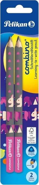Olówek Combino rosa 2st