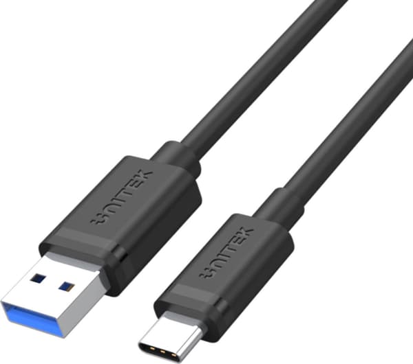 Kabel USB Unitek USB-A - USB-C 3 m Svart (C14103BK-3M)