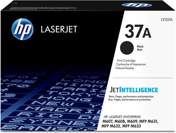 Väriaine HP 37A Negro Musta