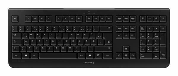 CHERRY Tangentbord KW 3000 Trådlöst [DE] svart