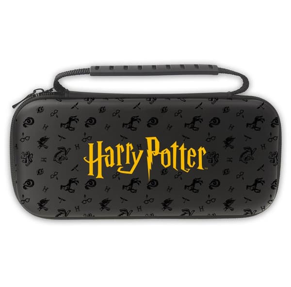 F&G HARRY POTTER - XL BÄRVÄSKA FÖR SWITCH OCH OLED - SVART