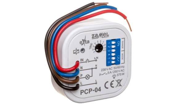 Zamel Tidsender 230V AC PCP-04 (EXT10000088)