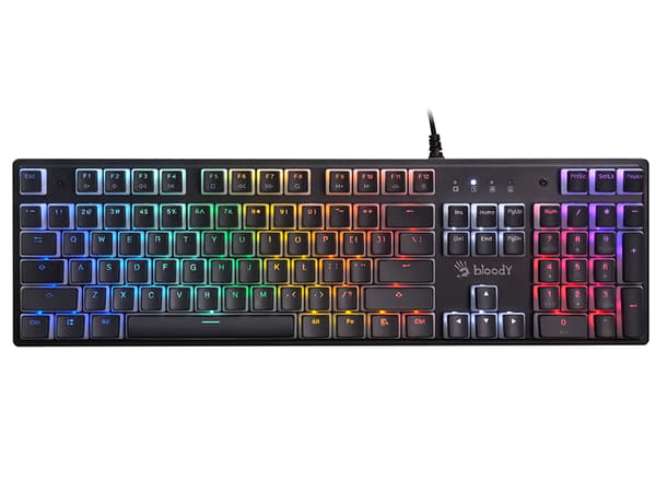 Mekaniskt tangentbord A4TECH BLOODY S520N Pudding Svart (BLMS Blue Switch)