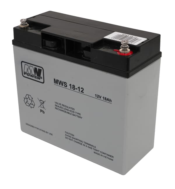 Akku VRLA AGM MWS 18-12F 12V 18Ah