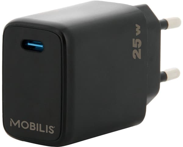 Mobilis-seinälaturi - 25W - 1 USB C - bulk