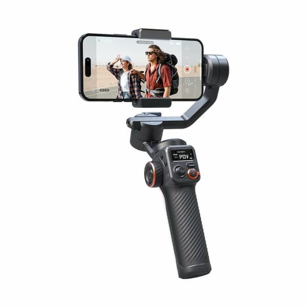 Hohem Gimbal iSteady M6 KIT + LED-lampe AI VISION + Stativ
