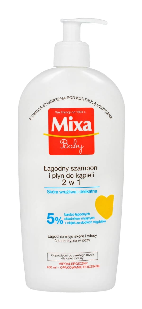 Mixa Babyshampoo 2i1 400ml