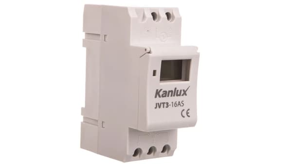 Kanlux Elektronisk Timer Programmer med Astronomisk Funktion JVT3-16AS
