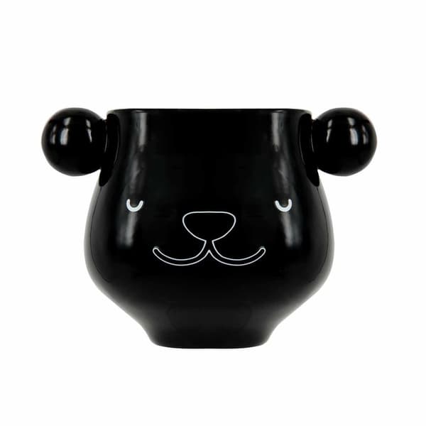 ThumbSup! Farveskiftende krus \"Panda\" 400ml hvid/sort