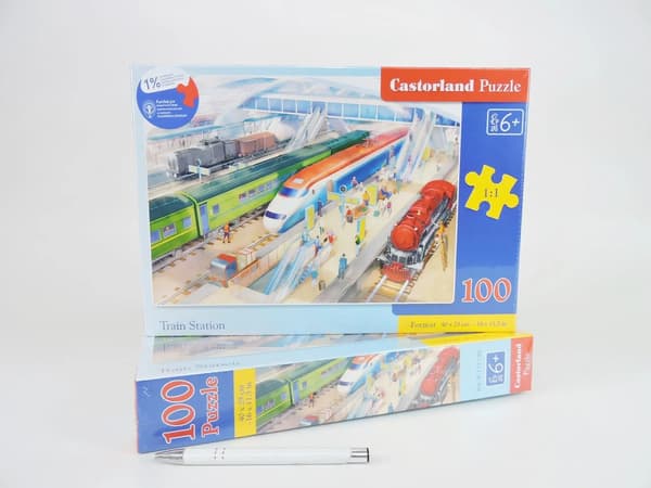 Puslespil 100 Togstation CASTOR