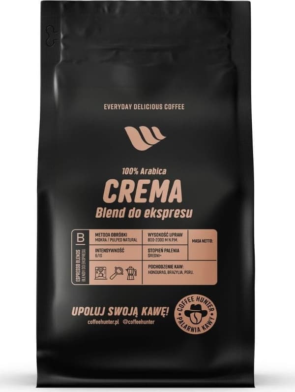 Coffee Hunter Crema Blend Hela Kaffebönor 1 kg