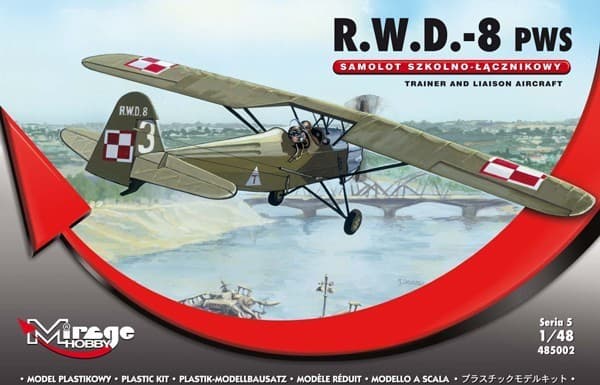 Koulutus- ja yhteyslentokone ”R.W.D -8 PWS”