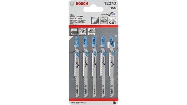 SAHANTERÄ T 227 D HSS 5KPL. BOSCH
