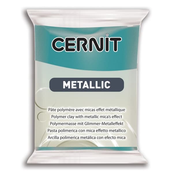 Modelina Cernit Metallic Turkos 56g