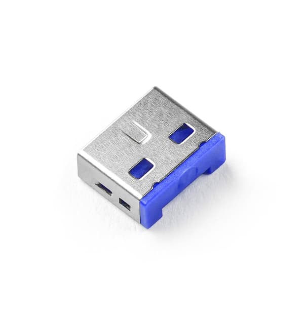 SmartKeeper Basic ”USB-A-portin” esto tummansininen 100 kpl.