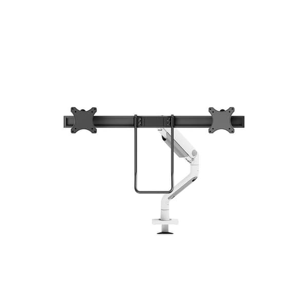 Neomounts DS75S-950WH2 monteringssæt - fuld bevægelse - til 2 LCD-skærme - hvid
