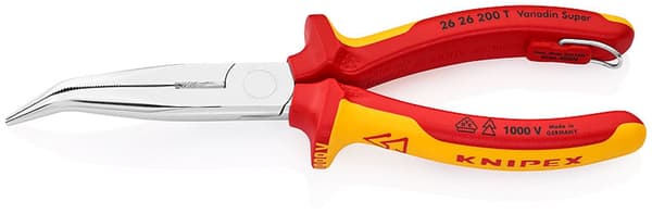 KNIPEX Spetstång med sidoskärare (Storknäbbstång)