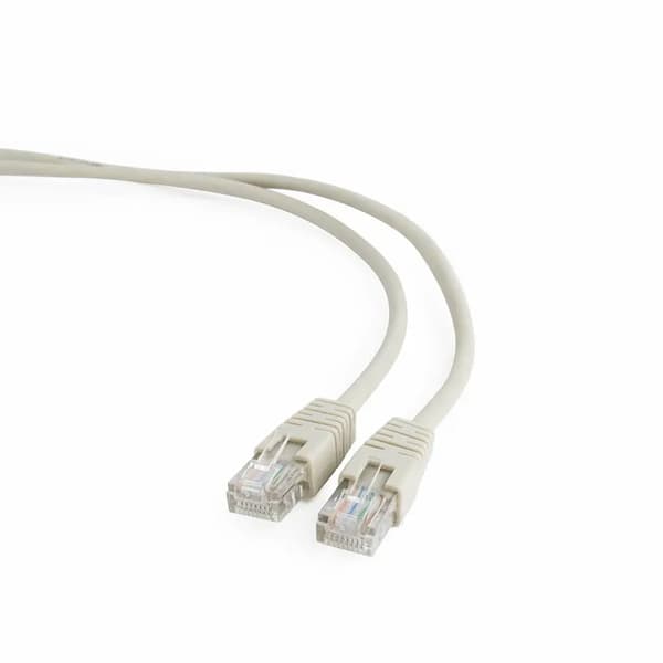 BC GEMBIRD PATCHKABEL RJ45 STØBT KAPPE CAT.5E UTP 15M GRÅ