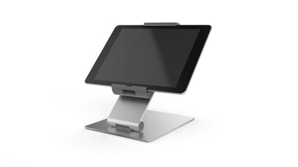 Durable Tablet Holder TABLE metallic silver 8930-23
