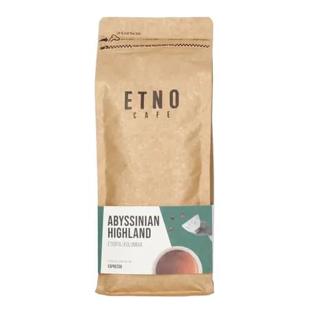 Kahvipavut ETNO CAFE Abyssinian Highland 1 kg