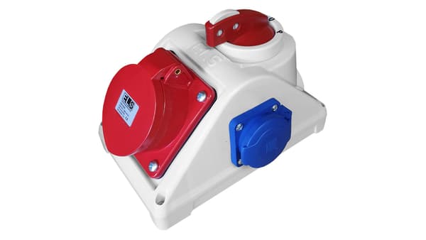 Tavle COMBO 16/5 L-0-P 2x230V IP44