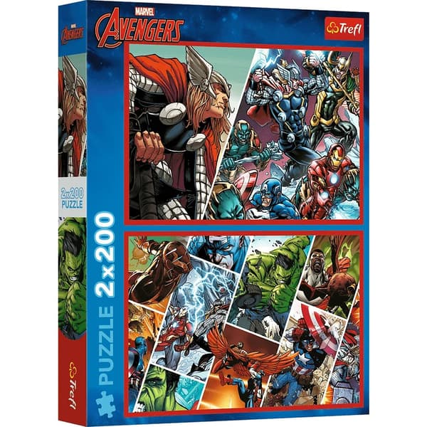 PALAPELI 2X200EL WORLD DEFENDERS PUD8