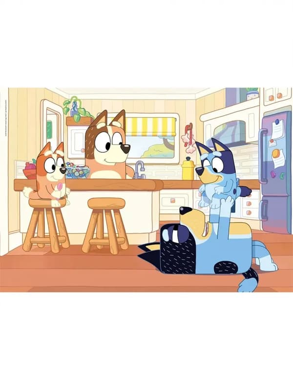 Bluey pussel 104 bitar