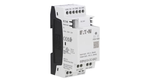EasyE4 24VDC 4AI 2AO 10VDC Ingångs-/Utgångsförlängning EASY-E4-DC-6AE1 197223