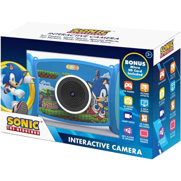 Sonic The Hedgehog interaktiivinen kamera