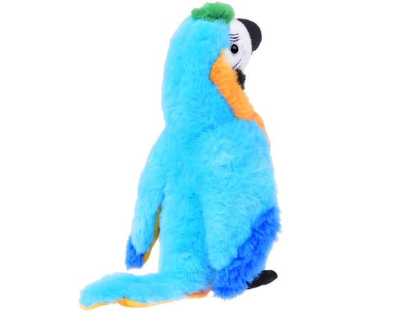 Maskot Papegoja Ara blå 20cm 13747
