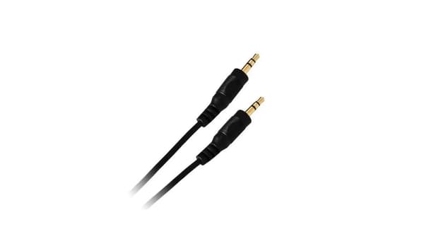 Kabel Libox Jack 3.5mm - Jack 3.5mm 1m sort (LB0061)
