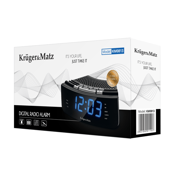 Vækkeur Kruger&Matz KM0813