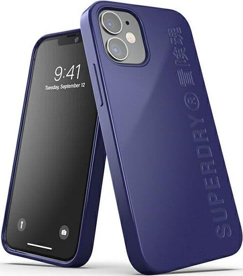 Superdry SuperDry Snap iPhone 12 mini Komposterbar marinblå/marin 42626