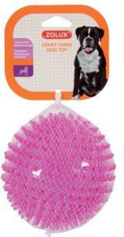 Zolux-lelu TPR Pop piikkipallo 13 cm pinkki