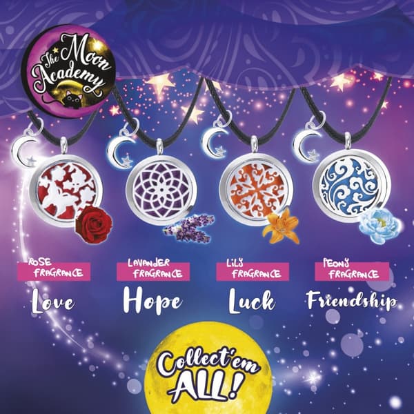 Moon Academy Doftamuletter 105601 LISCIANI mix pris för 1 styck