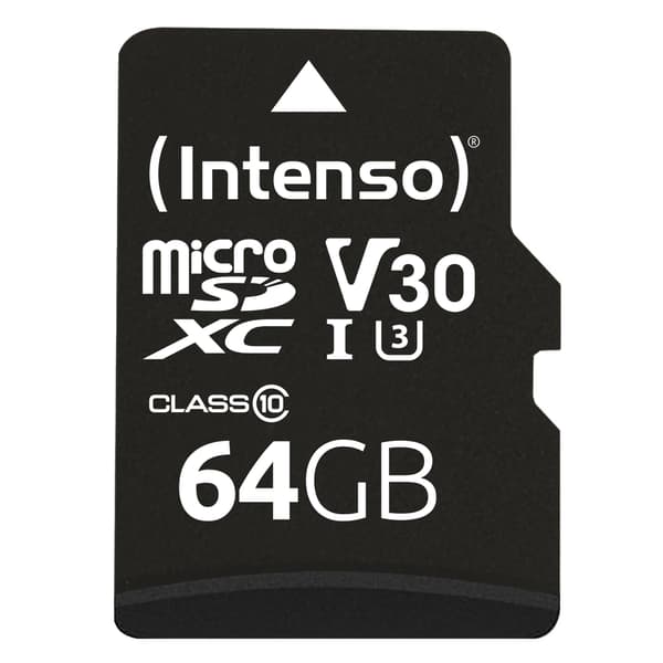Intenso microSDXC 64GB C10 UHS-I Professional + Adapter