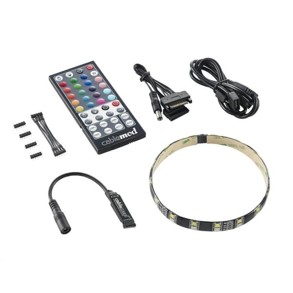 CableMod WideBeam Hybrid LED -sarja 30cm - RGB/W