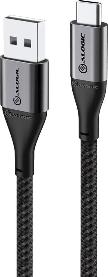Alogic USB-A USB-kaapeli - USB-C 0,3 m harmaa (ULCA2030-SGR)