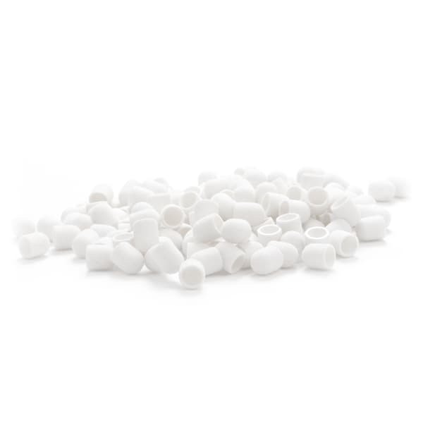 Exo bandmössa 10 mm/80 100 st Hård mössa vit