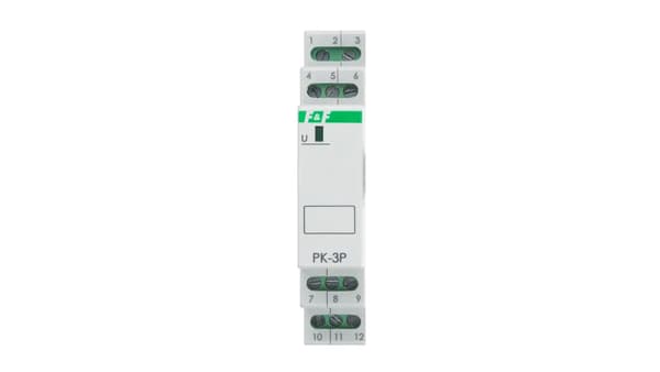 Sähkömagneettinen lähetin 3x8A 230V AC PK-3P
